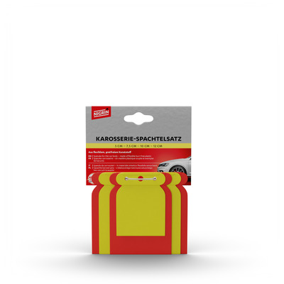 Karosserie-Spachtelsatz 4 tlg.