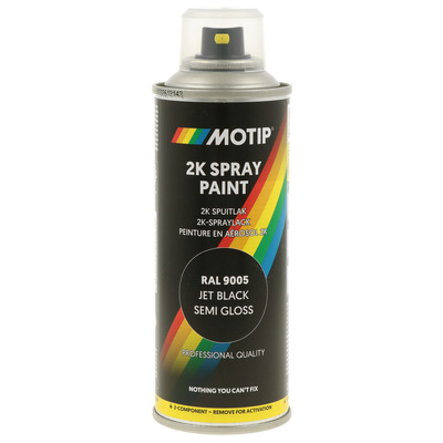 2K Sprühfarbe RAL 9005 sm. 200ml
