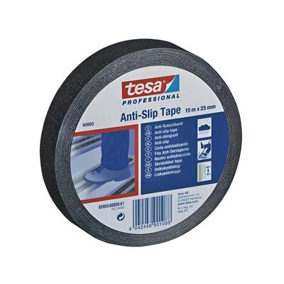 Anti-Rutschklebeband schwarz 25mm x 15m
