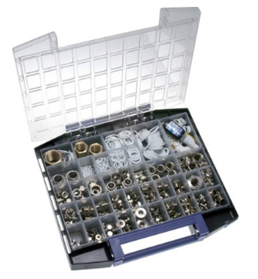 Sortim.Messing-Fittings M5-G1