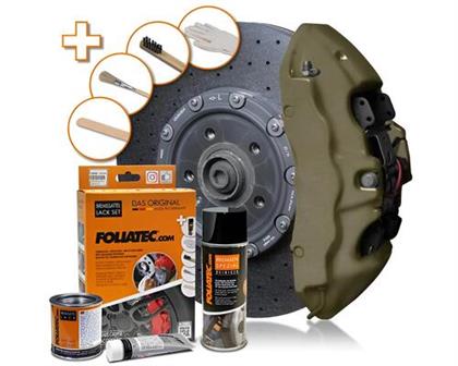 Bremssattellack combat green matt