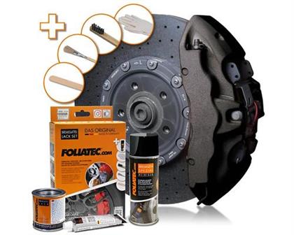 Bremssattellack carbon metallic