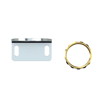 Haltewinkel mit Mutter M30x1,5
