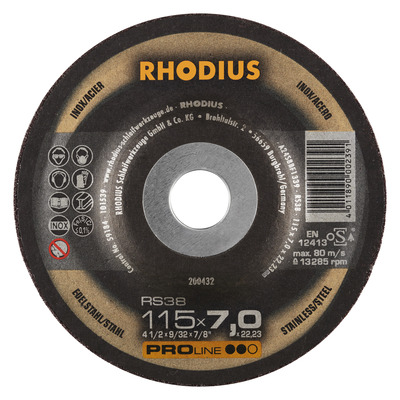 Schruppscheibe RS 38 PROline