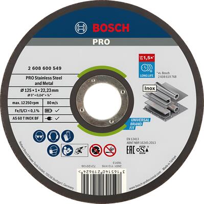 Trennscheiben 125x1x22.23mm