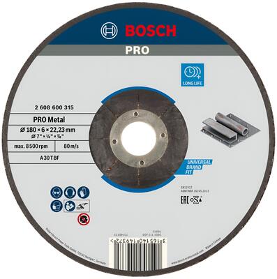 Schruppscheiben 180x6x22.23mm
