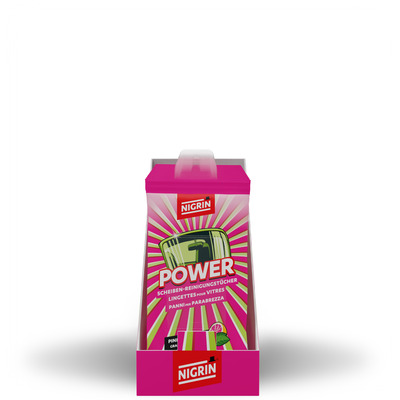POWER Kunststoffpflegetücher Pink Euphoria 20 Stk.