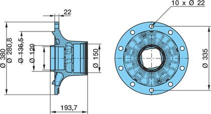 Radnabe Eco Plus 2