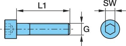 Zylinderschraube M 6X20