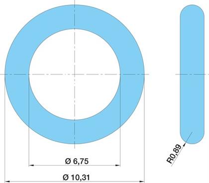 O-Ring 6,75X1,78 70NBR