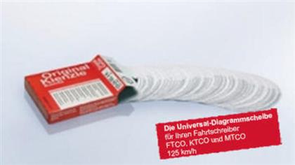 Tachoscheiben 125-24/2Ec 4B