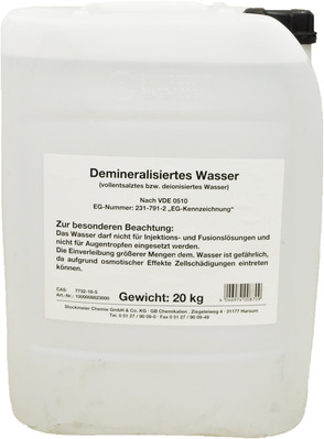DEMINERALISIERTES WASSER