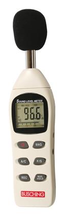 Schallpegelmessgerät Digital  A/C 130 dB